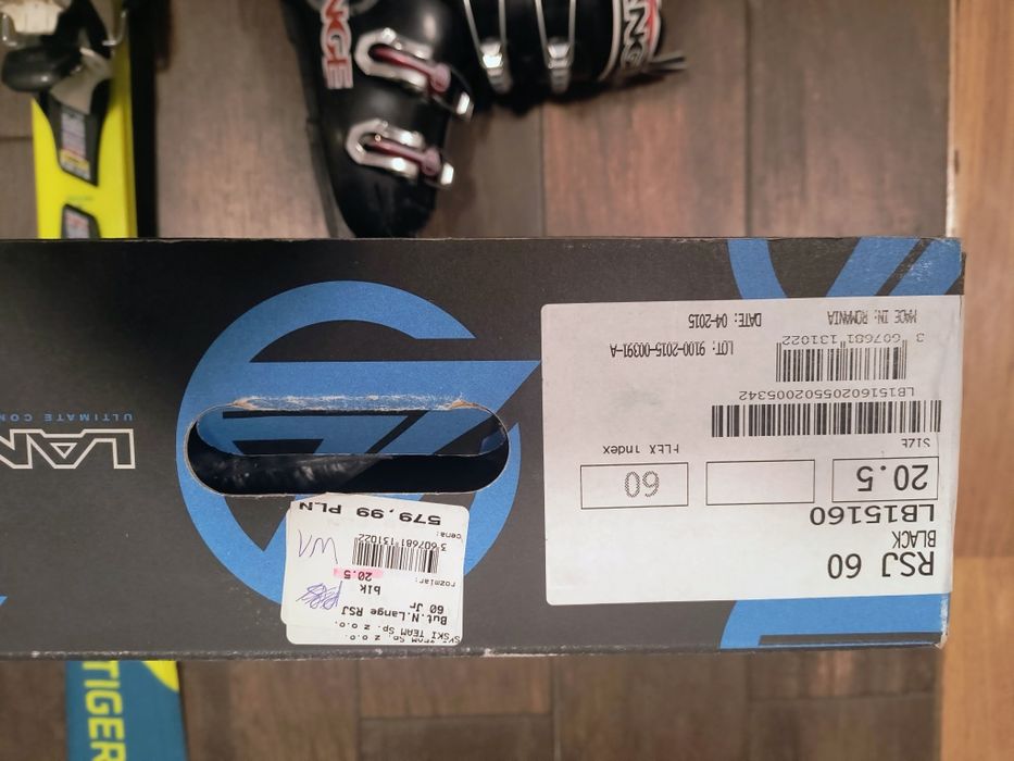 Narty i buty 20.5 ROZM. EUR. 32 EUR. 32