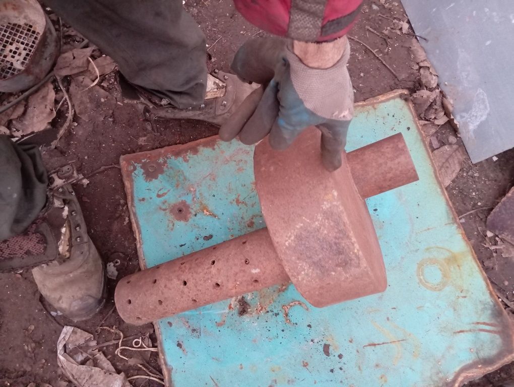Печь Печка буржуйка на отработанном масле