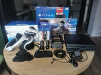 Playstation 4 PRO 1TB + PSVR + 10 gier + dodatki