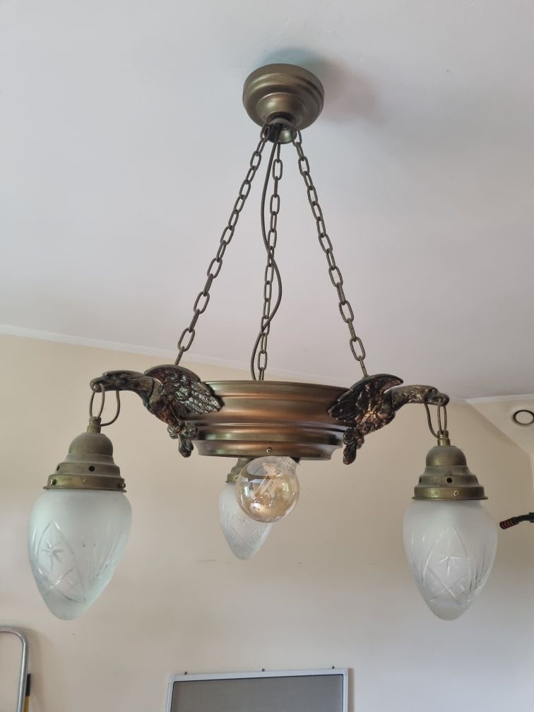 Lampa wisząca sufitowa vintage kemar ow30/p retro
