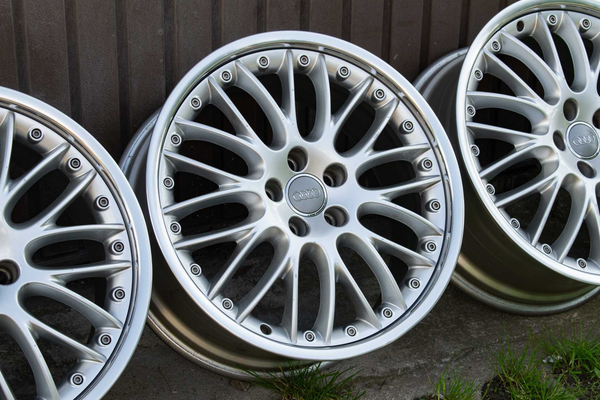 Felgi Speedline, 19", 5x112, skręcane, bdb. stan (BBS RS, OEM AUDI)