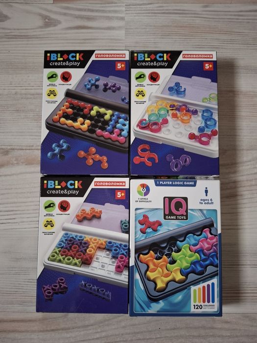 Ігри-головоломки Creaty and play