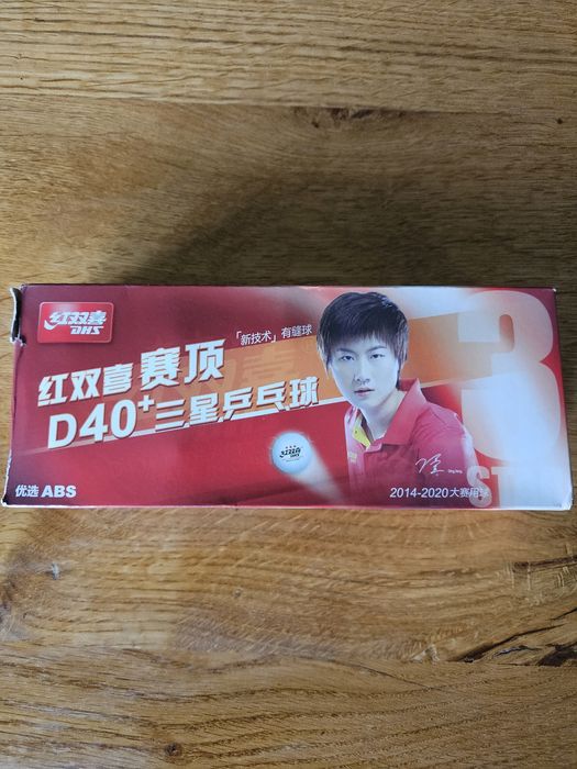 10 szt. DHS 3* piłeczki meczowe do tenisa stołowego