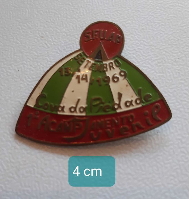 Antigo e Raro Crachá 1969