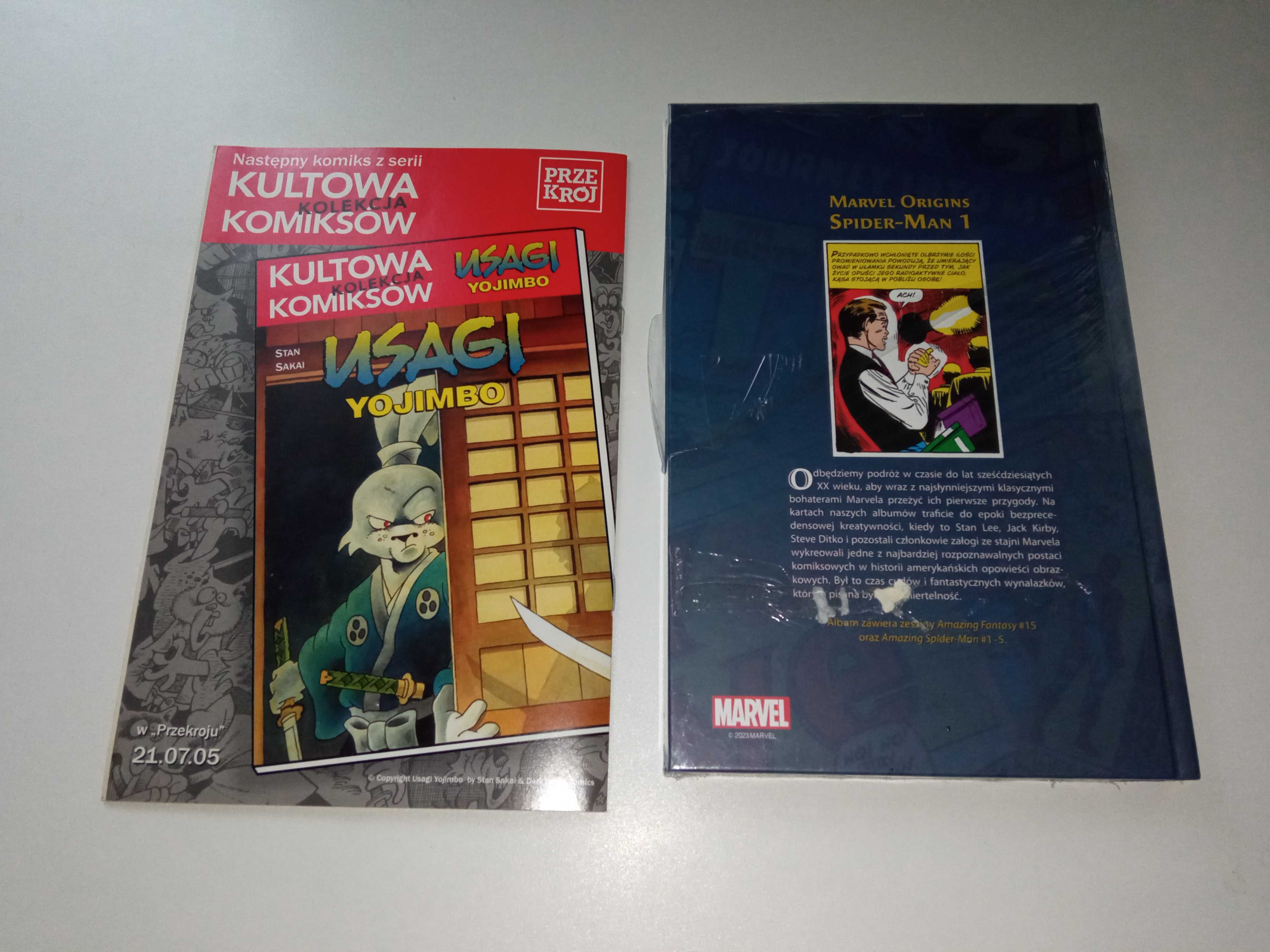 komiks marvel origins tom 1 - spider-man i hellboy kultowa kolekcja