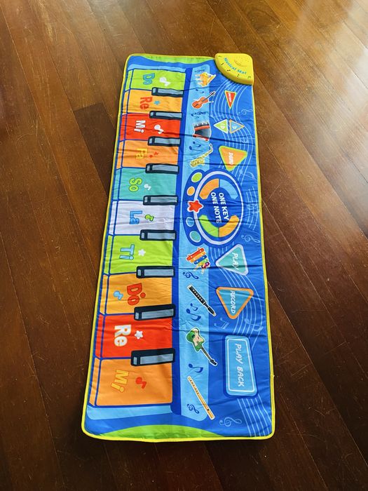 Tapete Musical Infantil – Piano de Pés para Bebés e Crianças