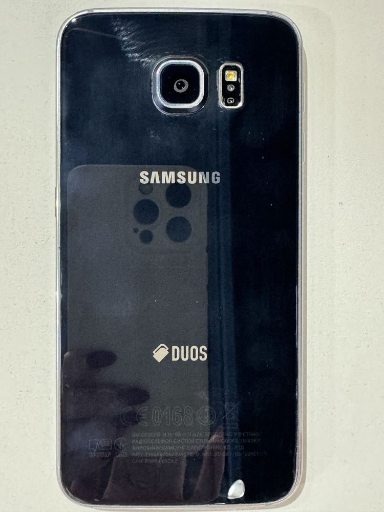 Samsung S6 64gb duos за 1500грн все літає батарея тримає довго!