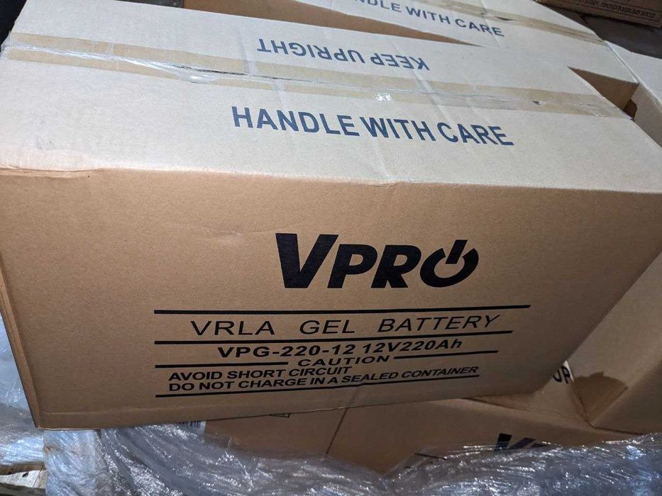 Акумулятор для резервного живлення (для ДБЖ) Volt Polska GEL 12V 220Ah