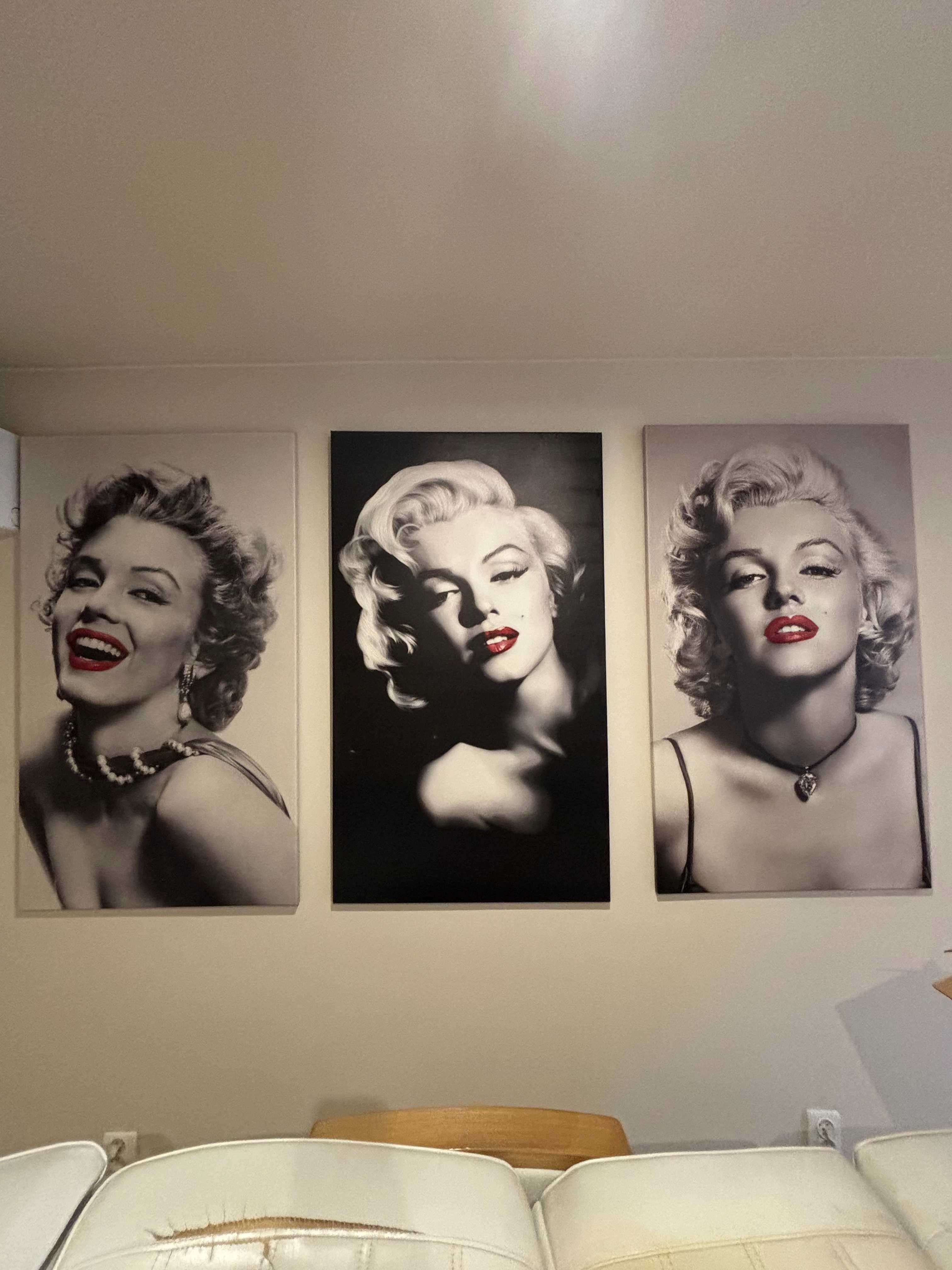 Obrazy Marilyn Monroe 4 sztuki