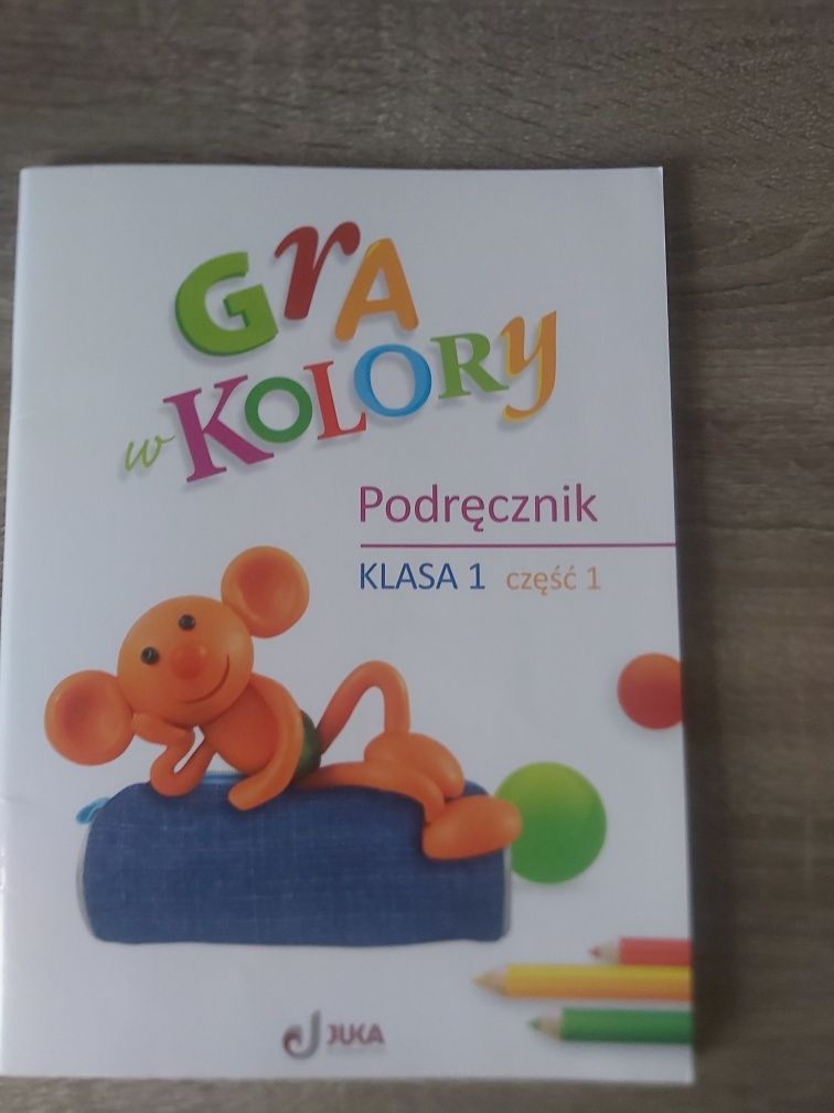 Książka gra w kolory cz. 1 klasa 1