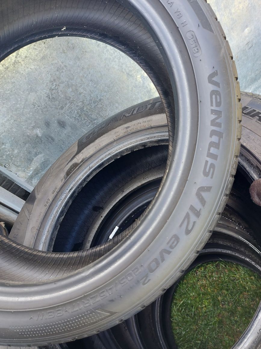 205/45 R17 88W Hankook 2колеса пара шин