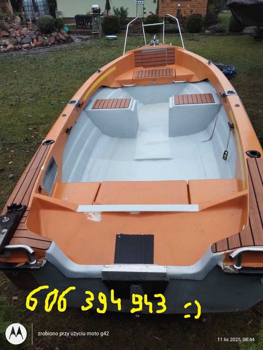 Motorówka crescent - wiosłowo motorowa - super stan!!!