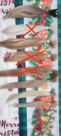 Слов'янське волосся для нарощування та загущення.