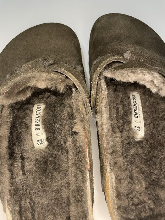 birkenstocks boston хутро 39