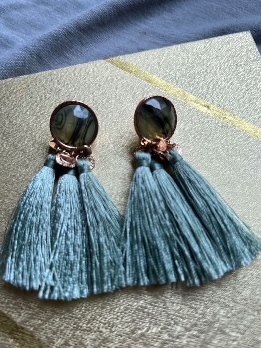 Kolczyki chwosty boho