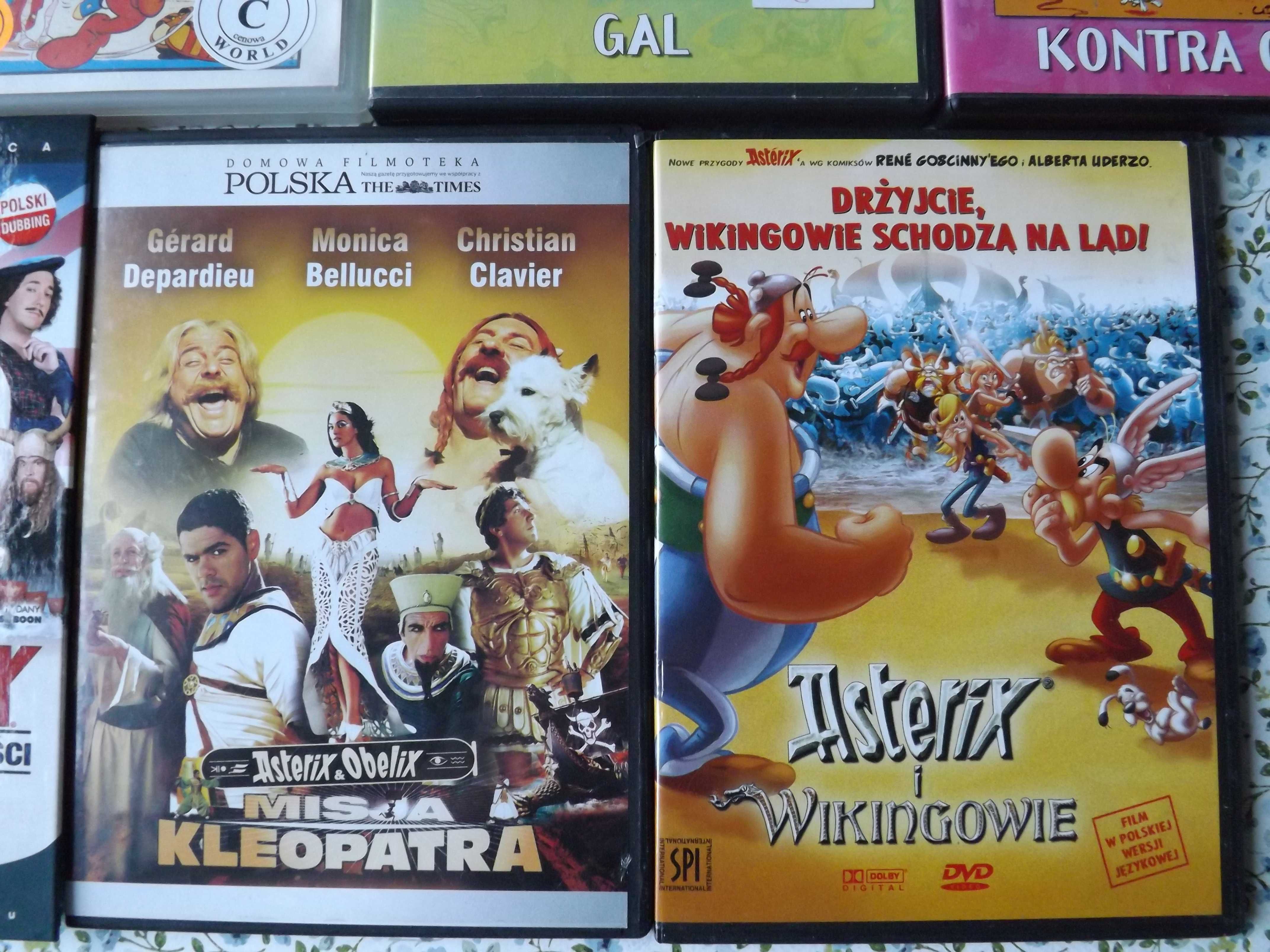 Asterix i Obelix bajki filmy dvd vcd