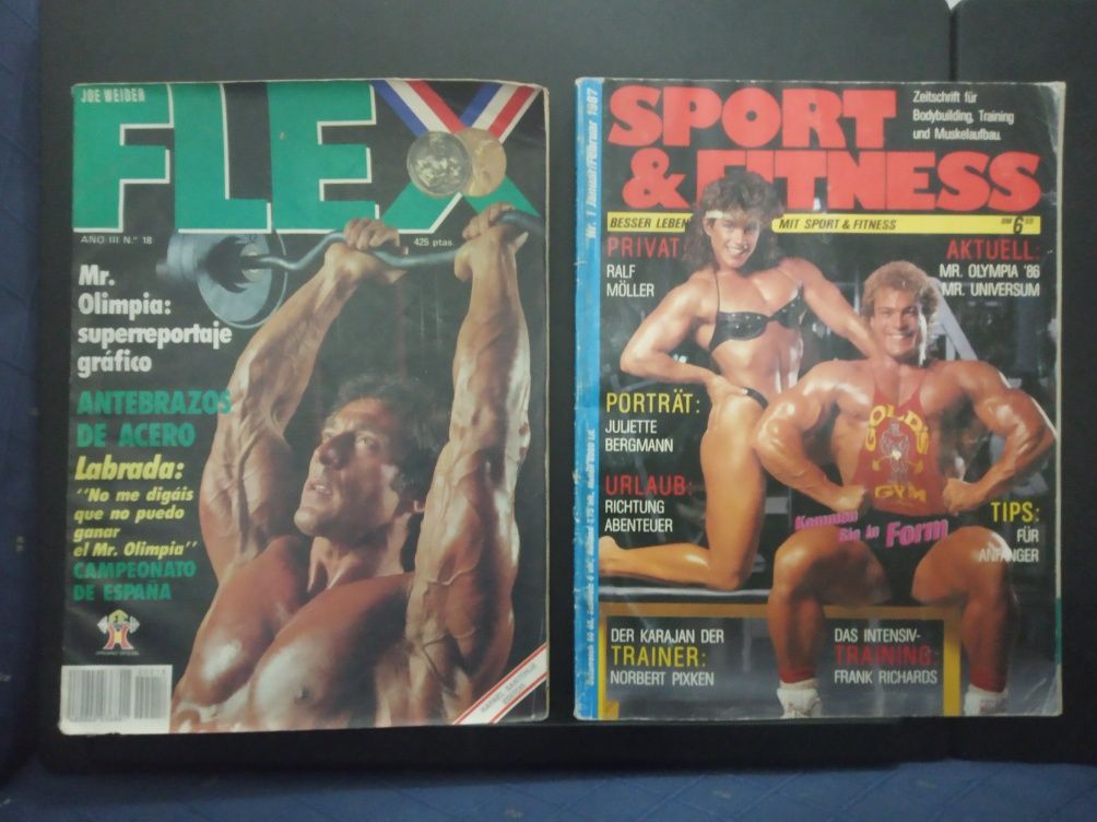 Revista FLEX e SPORT & FITNESS (culturismo)