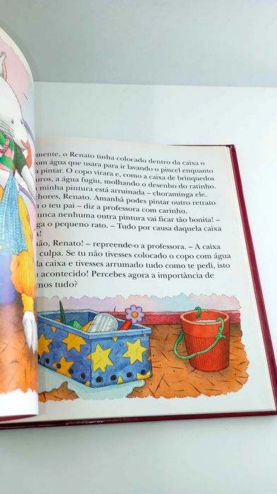 O Rato Renato não quer arrumar o quarto