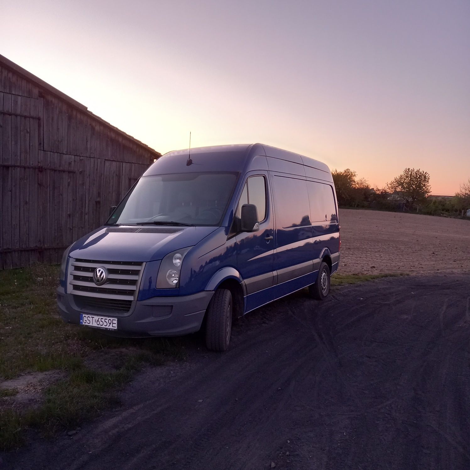 VW Crafter 2.5Tdi klimą tempomat hak 2011r