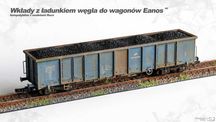 Wkłady z ładunkiem węgla do wagonów Eaos, Eanos dla Roco, Tillig | H0