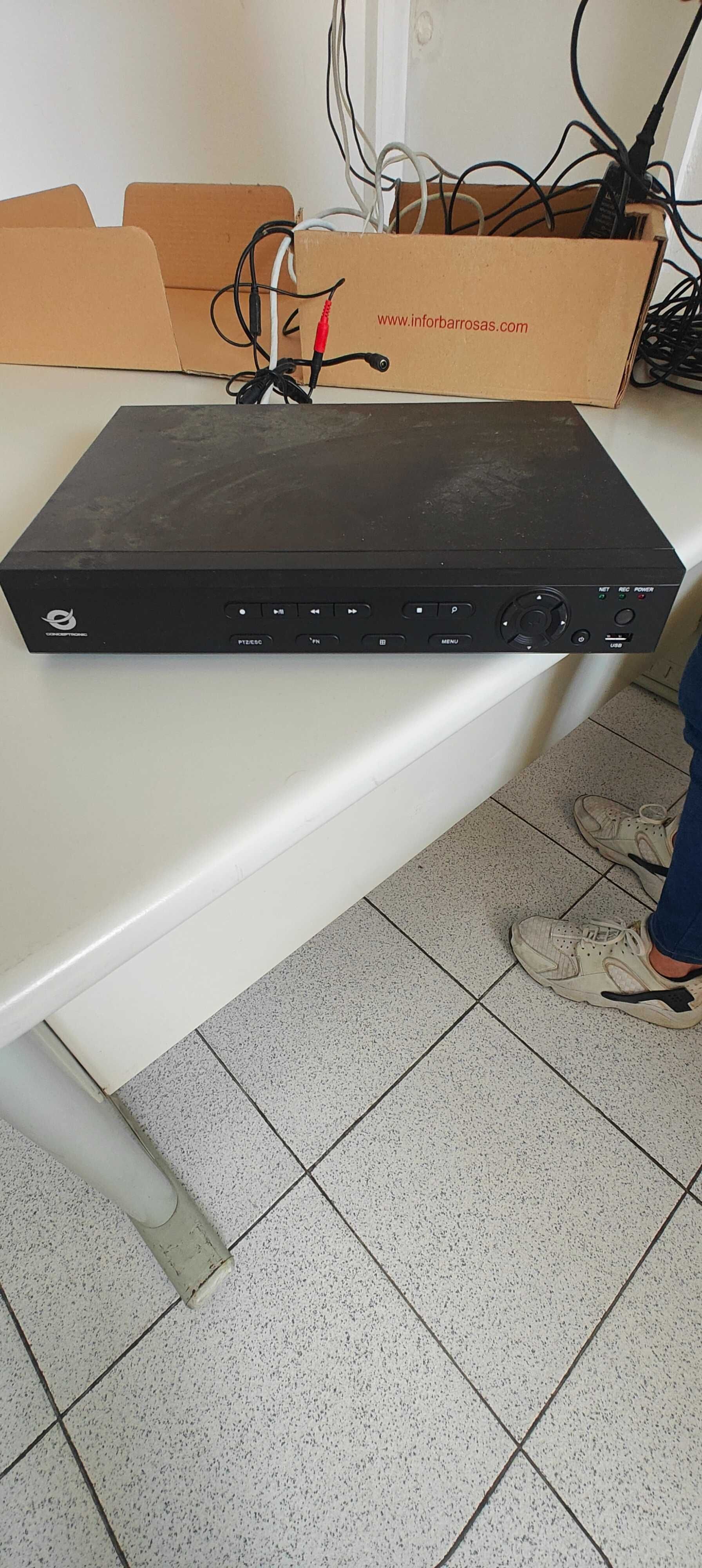 Sistema de videovigilância com camaras