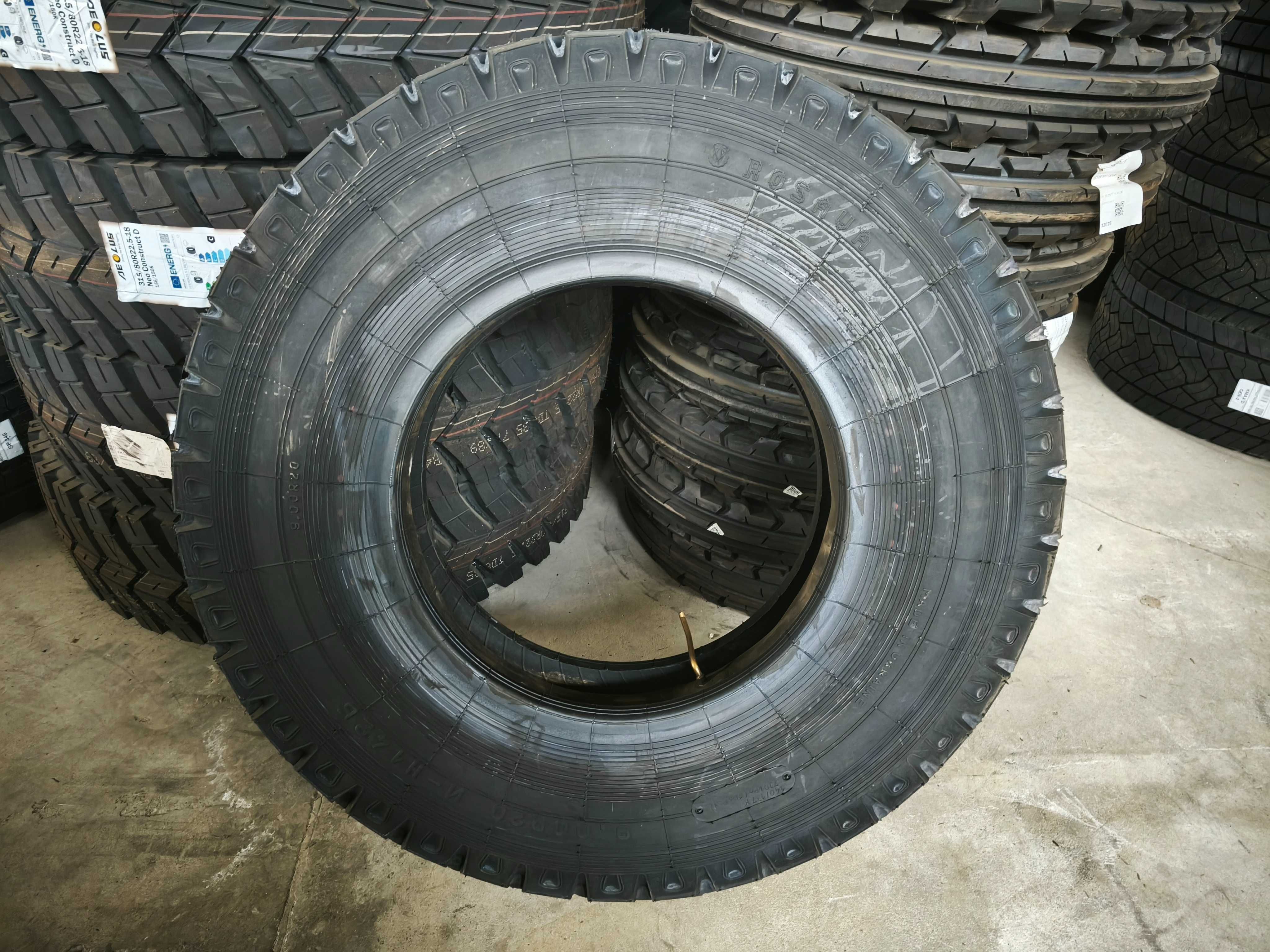 NOWE opony 9.00R20 Rosava IN142BM z dętką - cena BRUTTO