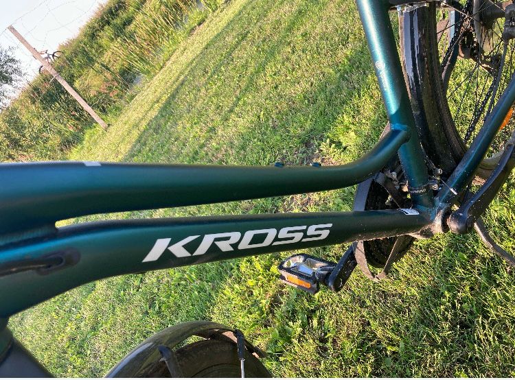 Kross trans 4.0 - butelkowa zieleń