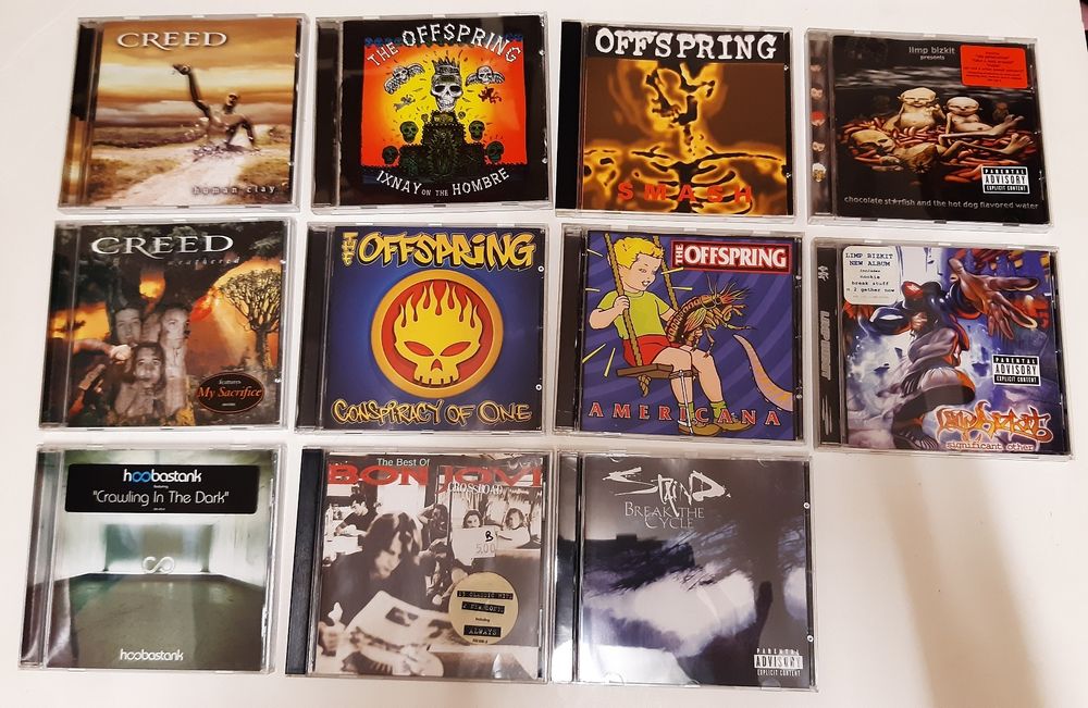 Cds rock, nu metal