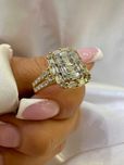 Pierścionek z diamentami naturalnymi 1.05 Ct