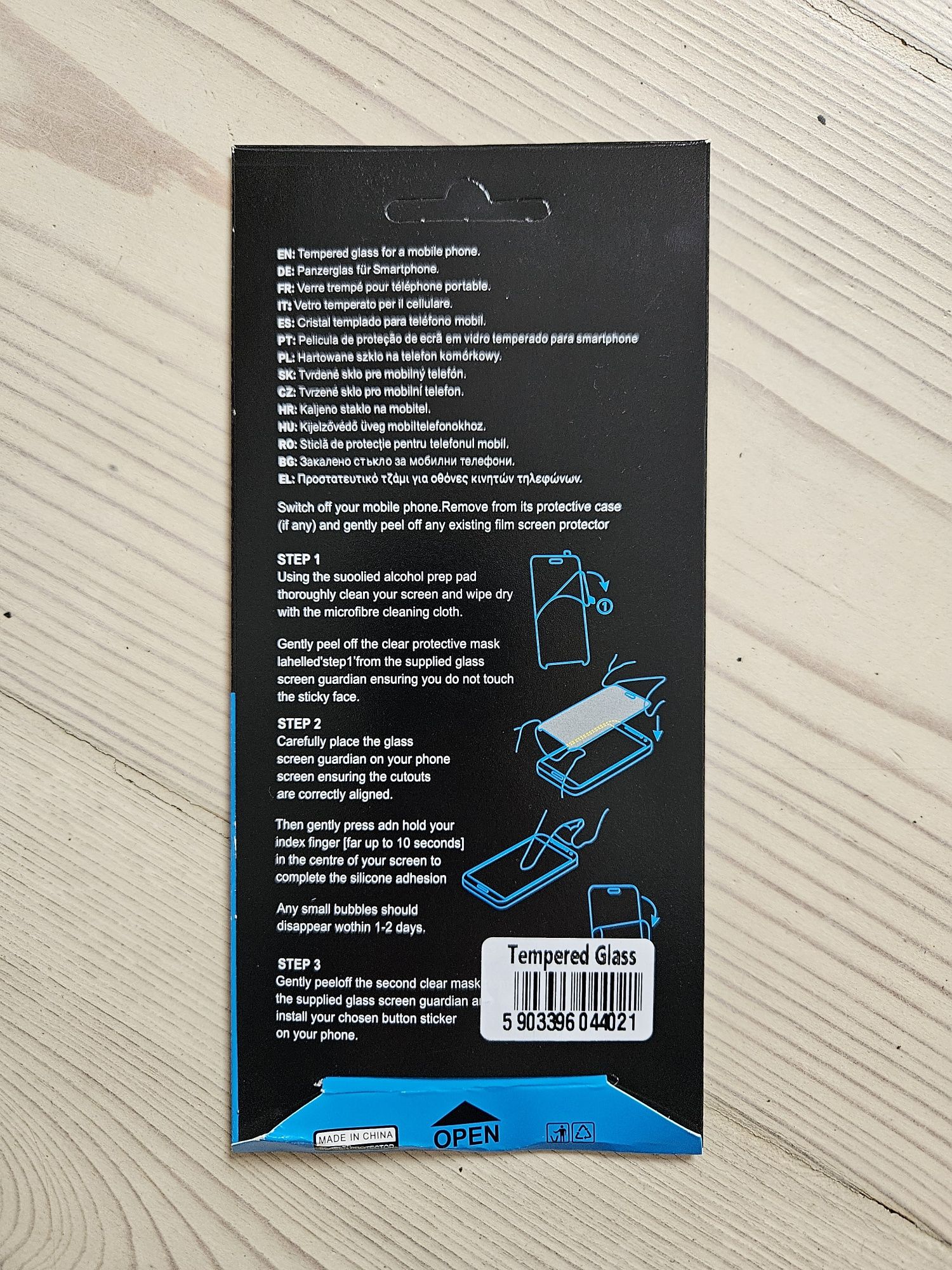 Szkło hartowane do Xiaomi Redmi Note 8T (0,33 mm/0,25D)