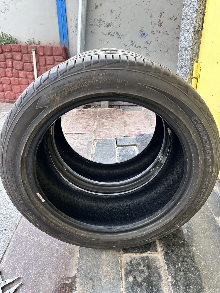 Резина Dunlop Conquest Sport 245/45 R18