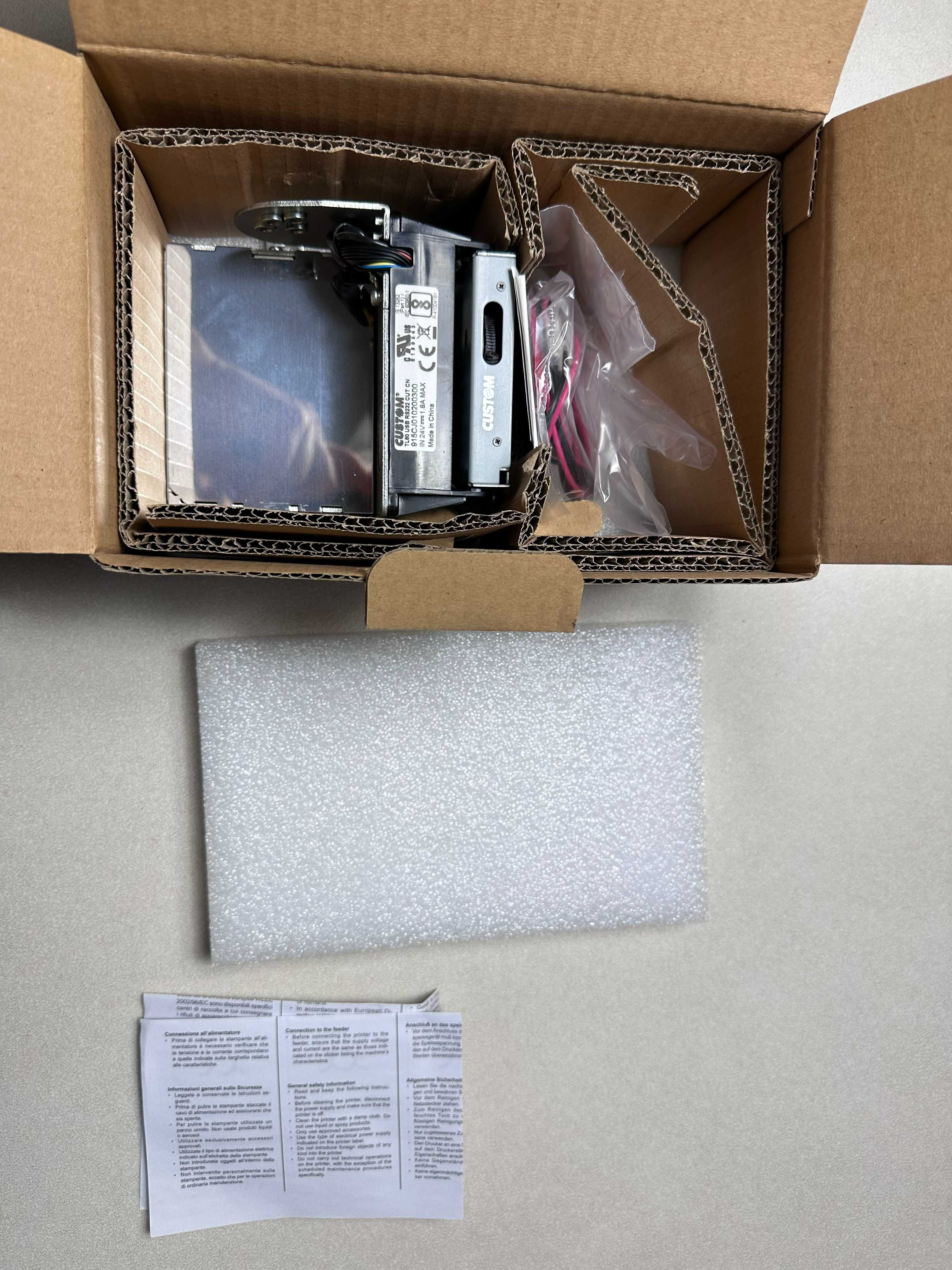 Drukarka Do Biletów Custom Termiczna Pos TL60 Ser/Usb 24V A/Cut R/Hold