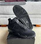 Nowość*NowyJordan4NikeAir4 BlackunisexTrampki 40