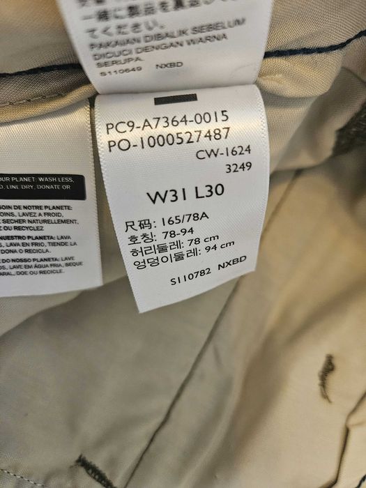 Spodnie bojówki, cargo, Levis W31/L30