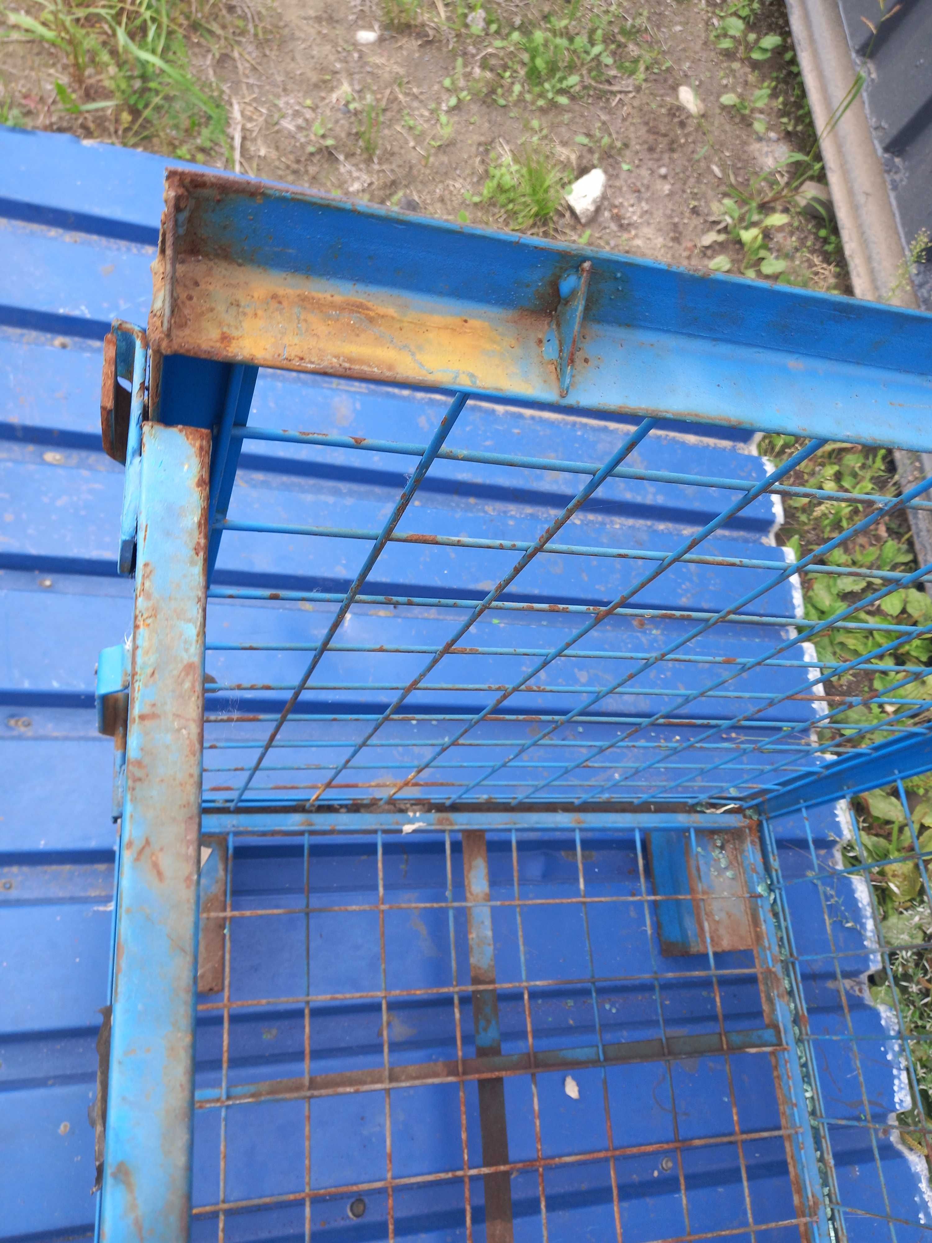 Kosz Paletowy Metalowy Gitterbox Giterbox Skrzynia Euro Kosz Gdańsk