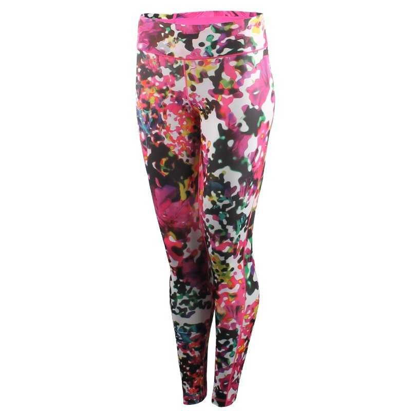 Legginsy damskie ADIDAS_flowers_rozmiar S