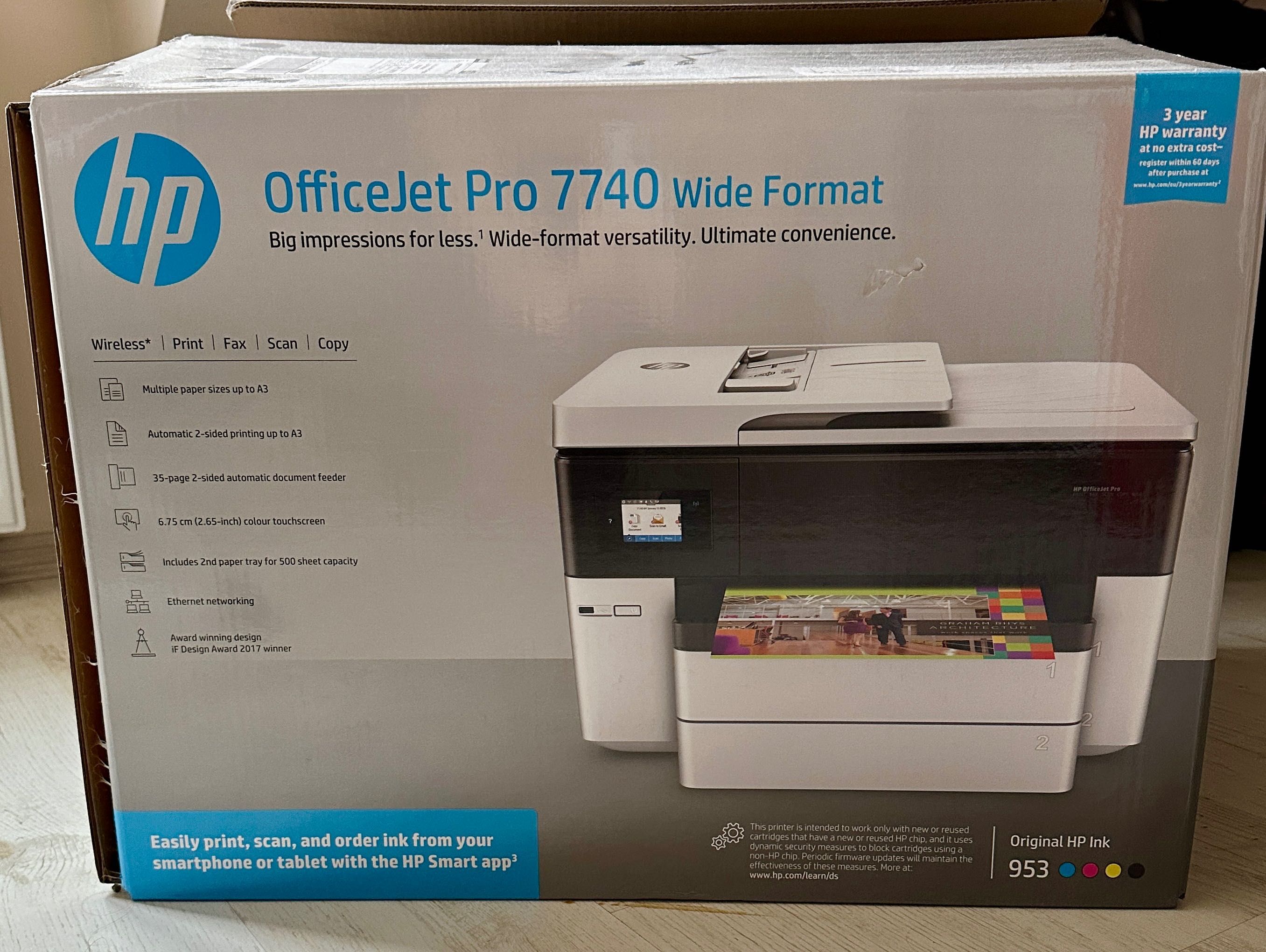 HP OfficeJet Pro 7740 urządzenie wielofunkcyjne