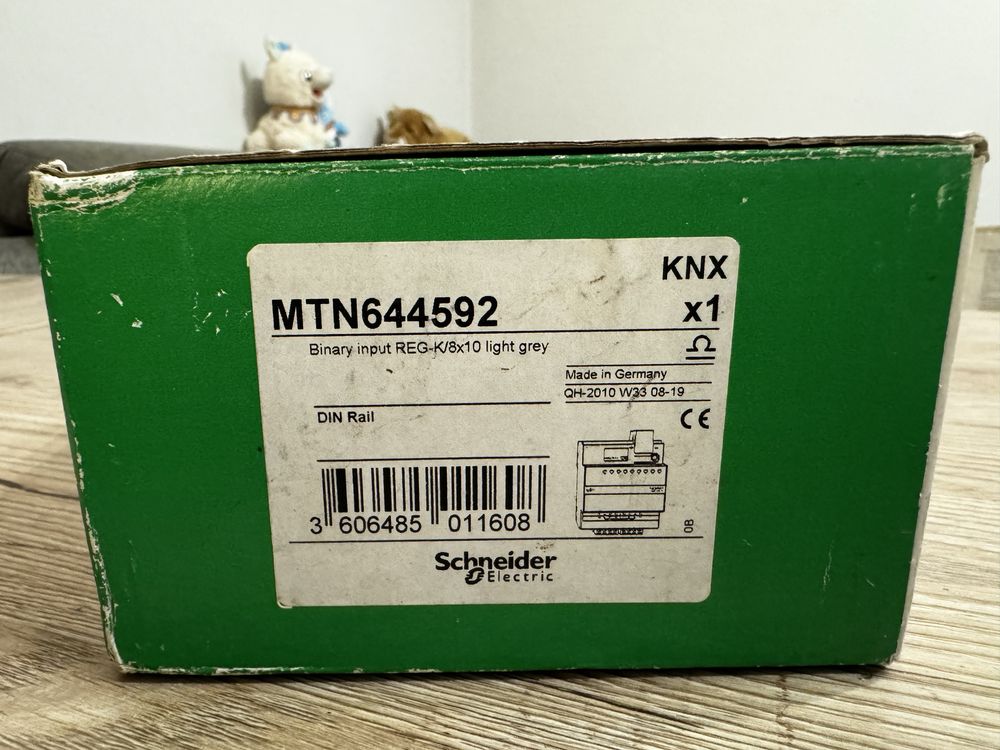 KNX бінарний вхід Schneider REG-K/8X10, (MTN644592)