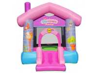 Dmuchany domek dmuchaniec - Fun House - różowy zamek