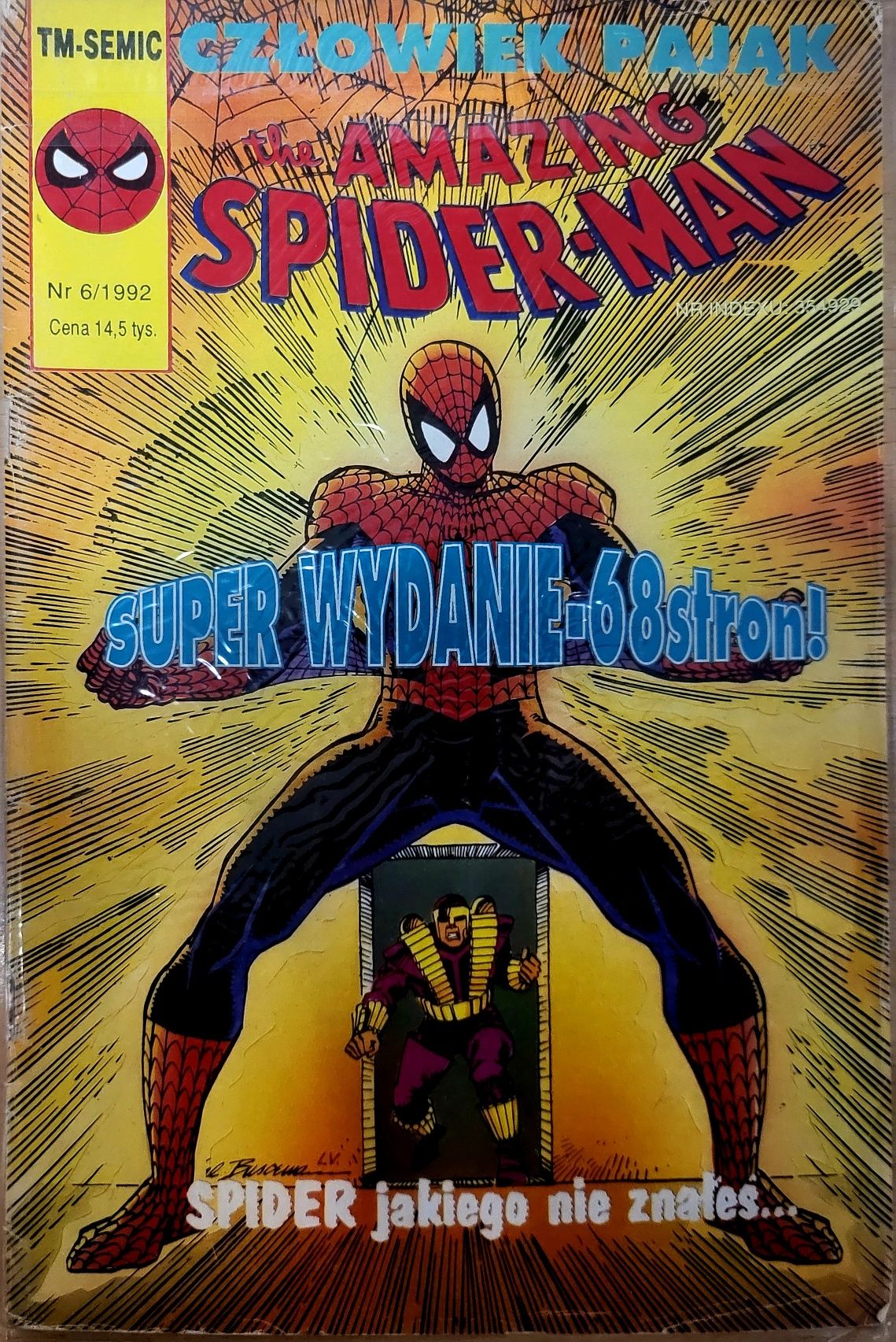 Komiks The Amazing Spider-Man 6/1992 db+