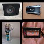 Subwoofer / Amplificador Jbl / Condensador / Auto radio 2 din Pioneer