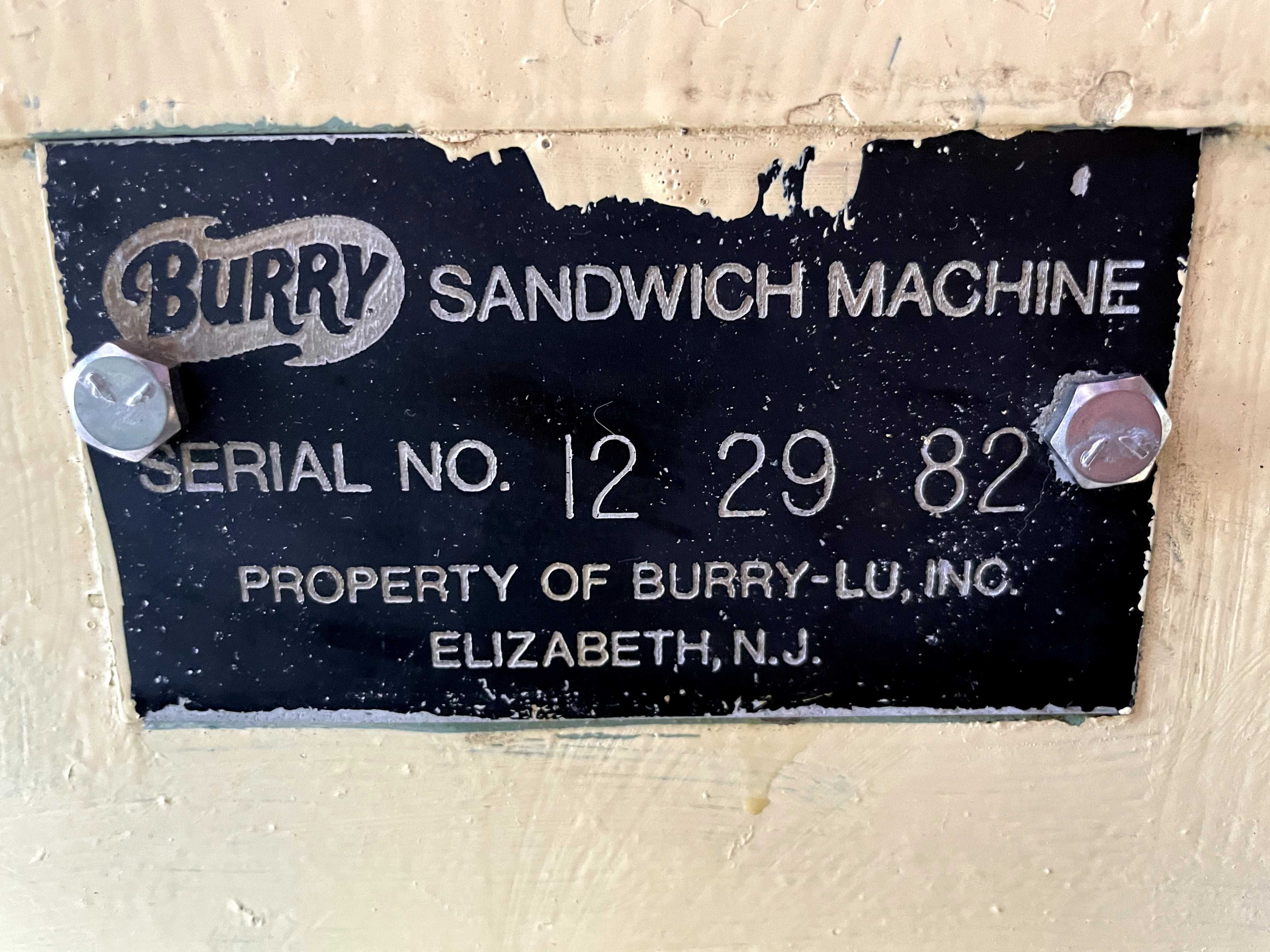 BURRY Sandwiche Machine Ice-Cream, maquina de fazer Gelados Sanduíche