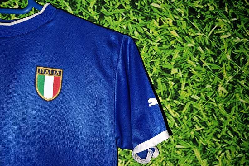 Italia FIGC Włochy Puma 2003-04 home rozmiar: M-140