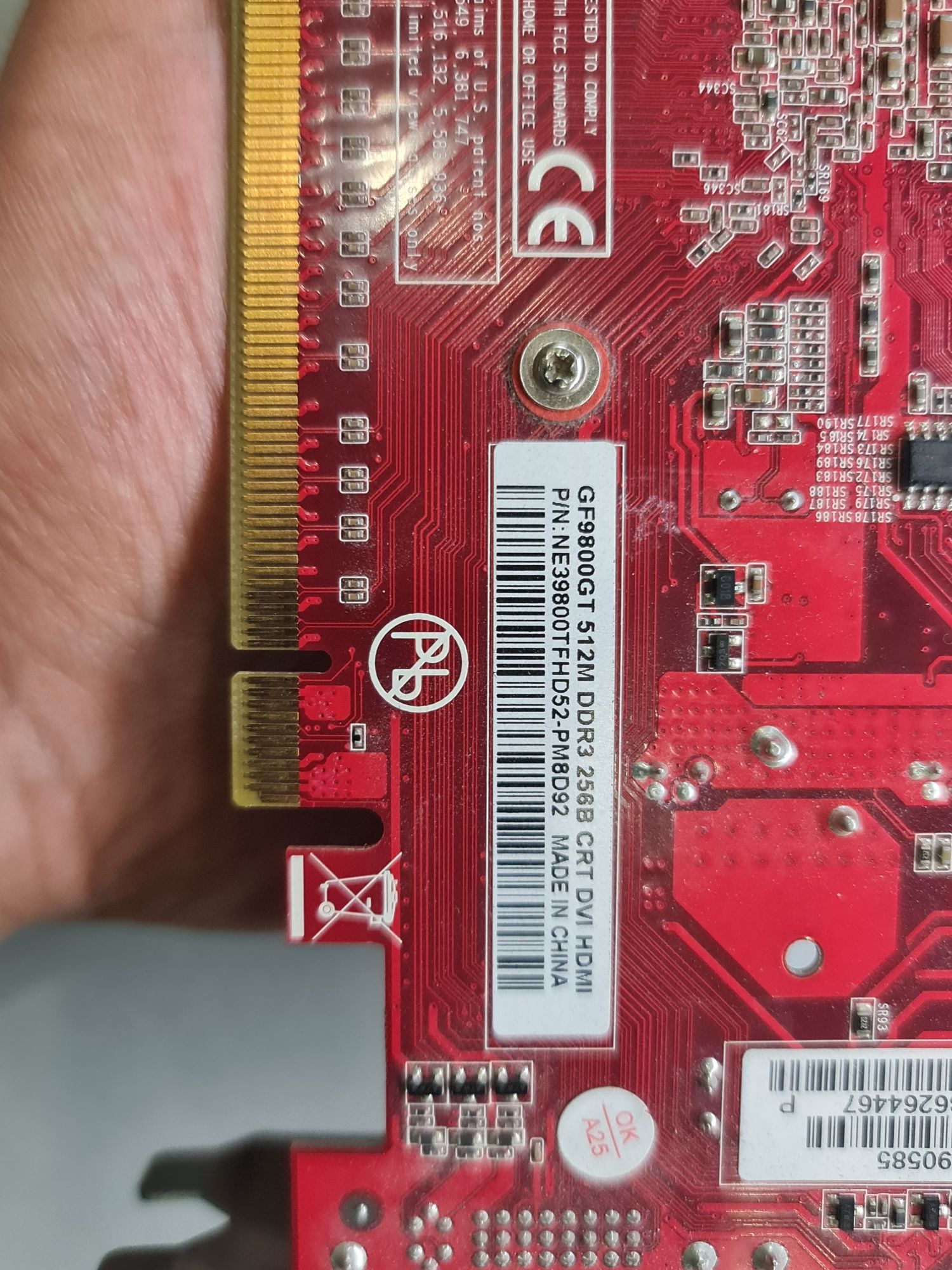 Karta graficzna palit gf9800gt 512 mb ddr3