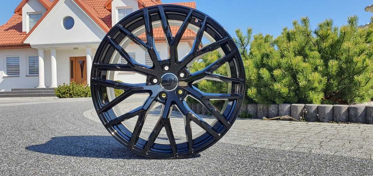 Nowe Felgi 5710 do Audi A5 A6 S6 A7 Q5 RSQ5 A8 Q7 Q8 21 Cali Czarne