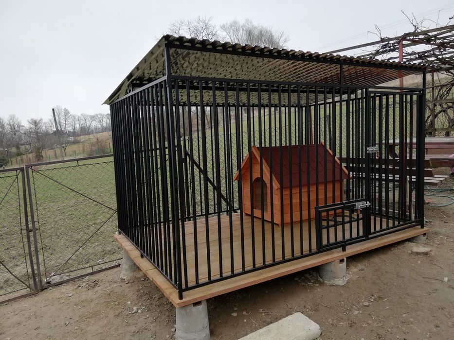 Solidny kojec dla psa. Wytrzymała klatka, zagroda - pewność jakości