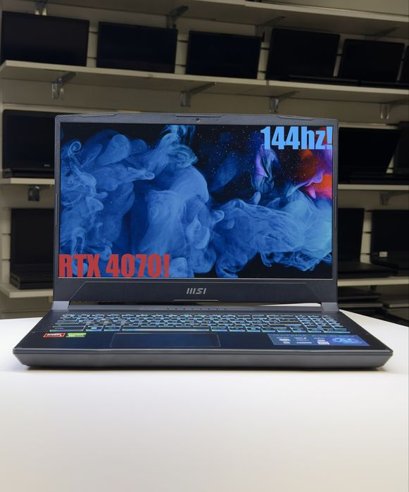 Laptop Gamingowy MSI Katana A15 Ryzen 7-8gen 16GB 1TB RTX 4070, 144hz!
