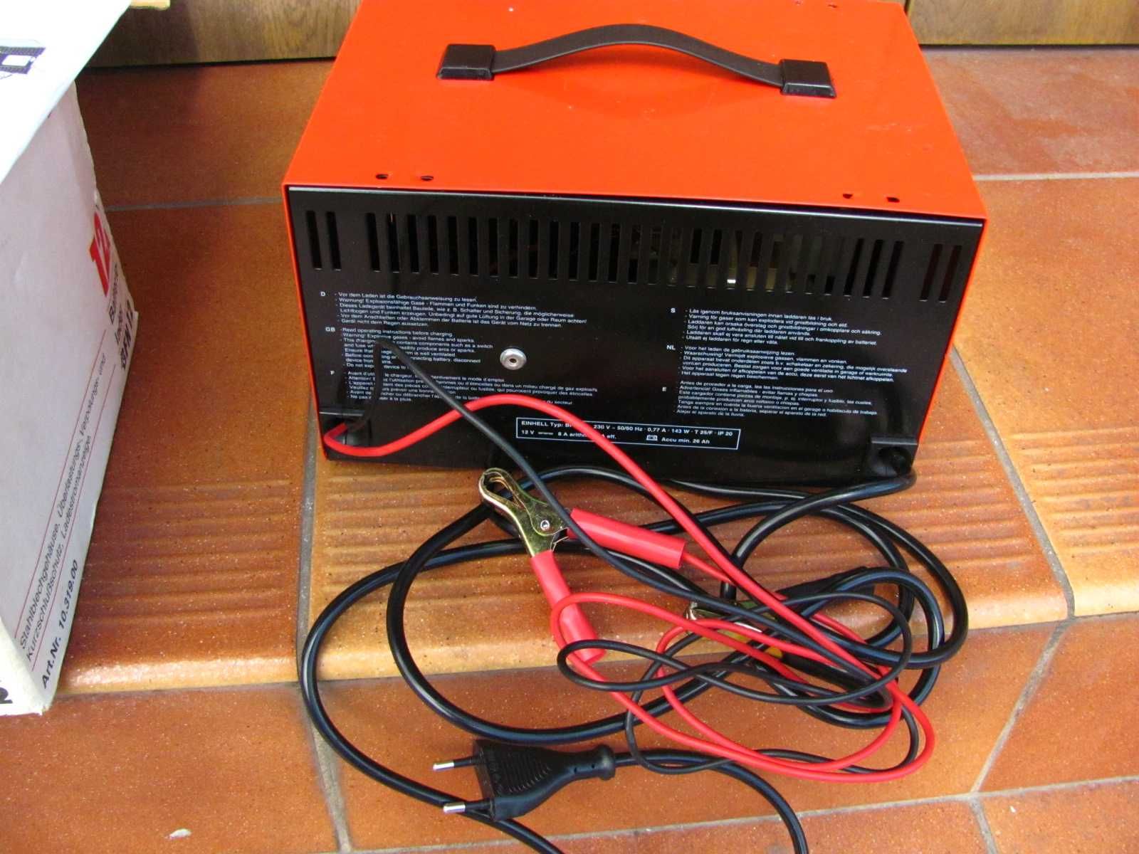 Niemiecki Prostownik Einhell do ładowania akumulatora - 12V/12A