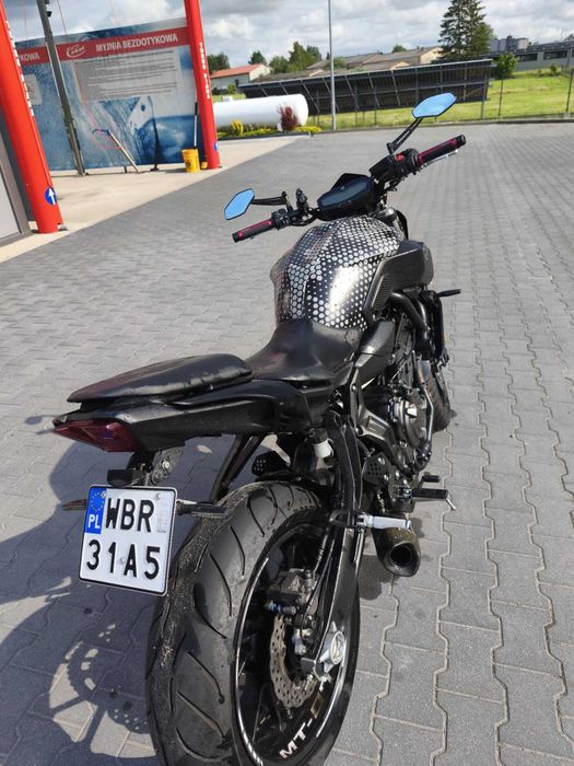 Yamaha MT07 A2 2019r.