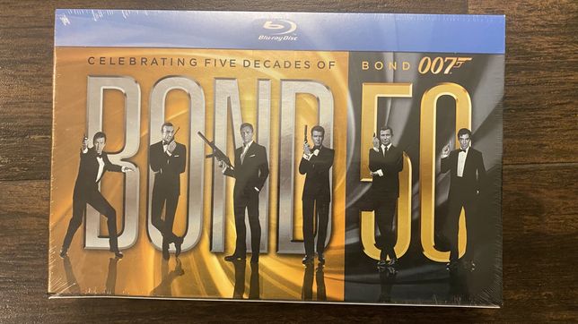 007 James Bond Blu-ray PL nowy folia